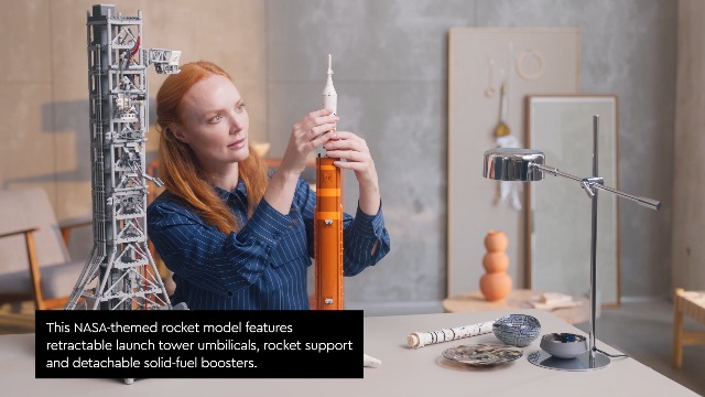 Amazon.com: LEGO Icons NASA Artemis Space Launch System - Juego de